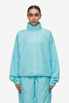 Pegador Lincoln Boxy Track Jacket Sky Blue Hauptansicht aus der High summer Kollektion für DaHerren