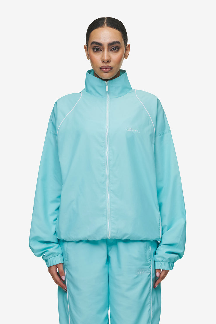 Pegador Lincoln Boxy Track Jacket Sky Blue