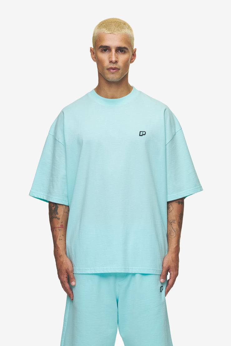 Pegador Leono Boxy Tee Washed Sky Blue Sky Blue Gum