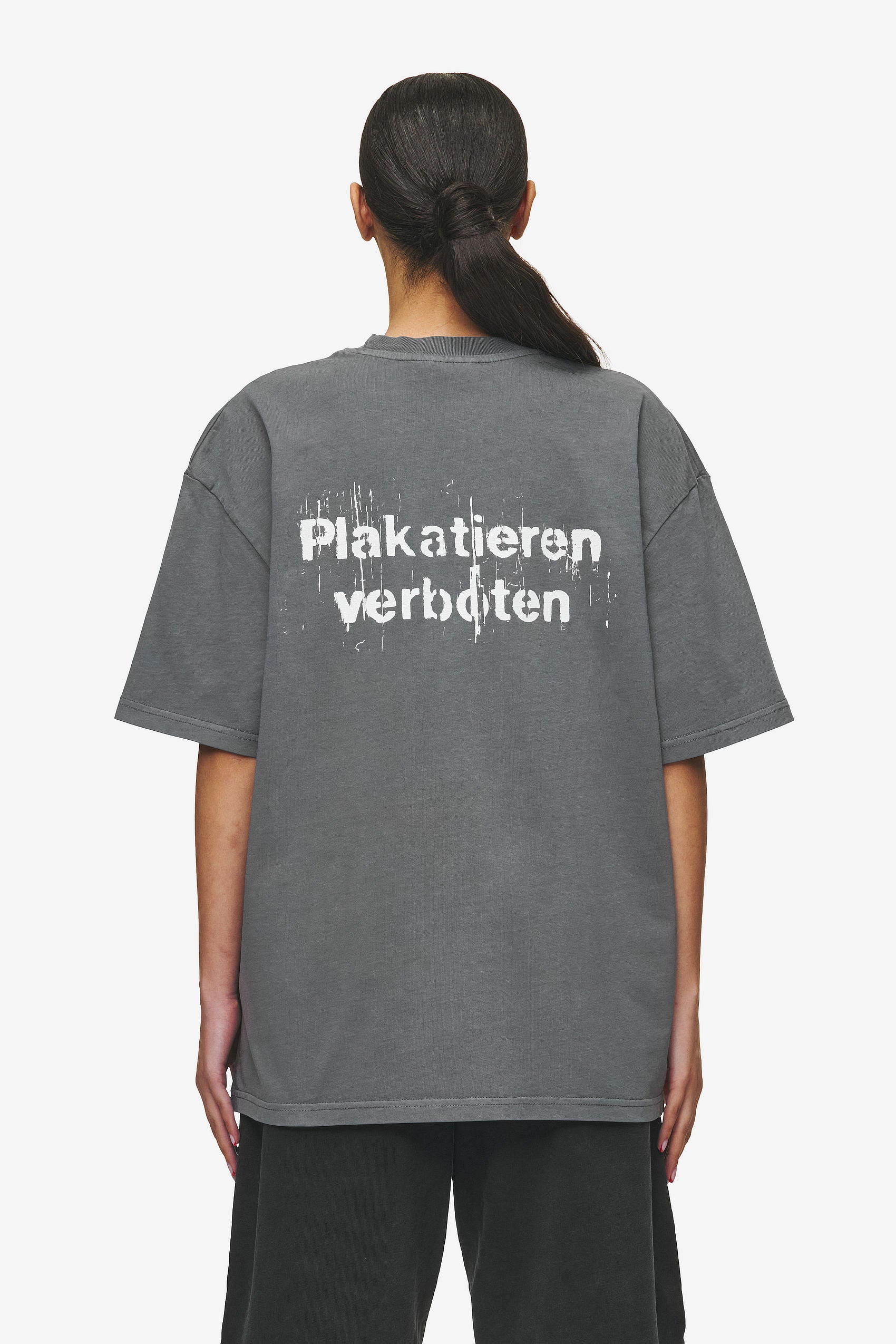 Pegador Gulati Oversized Tee Vintage Grey Hauptansicht aus der High summer Kollektion für DaHerren