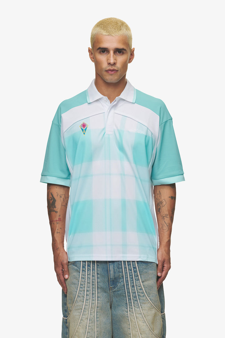 Pegador Lawn Jersey Sky Blue White