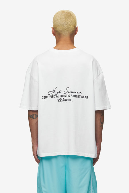 Banberry Oversized Tee White