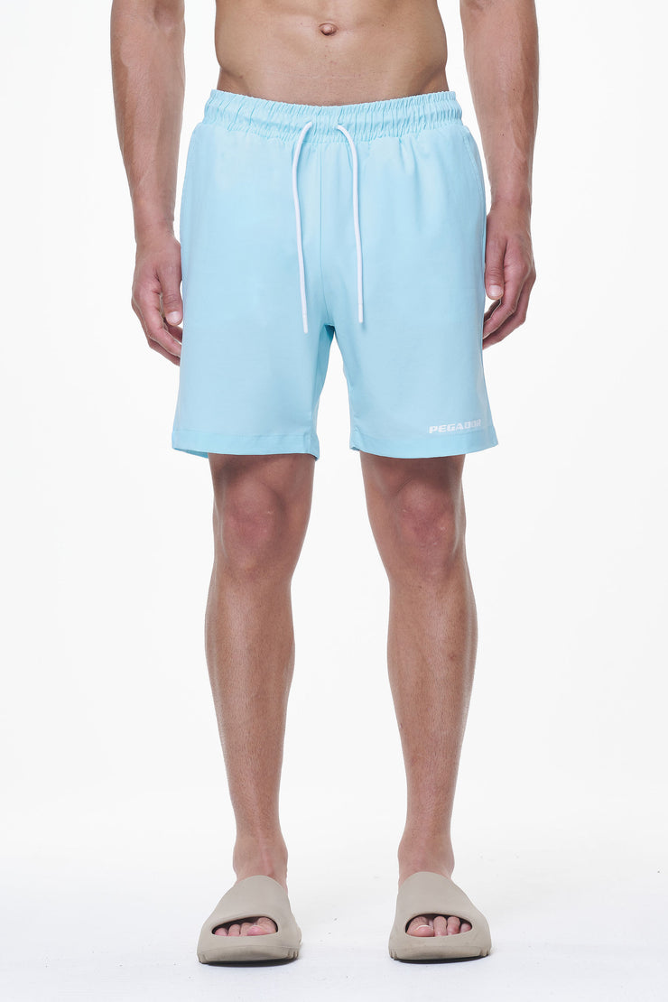 Pegador Logo Swim Shorts Riviera Blue