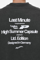 Pegador Caesar Boxy Tee Vintage Black Detailshot aus der Last Minute Kollektion für Herren