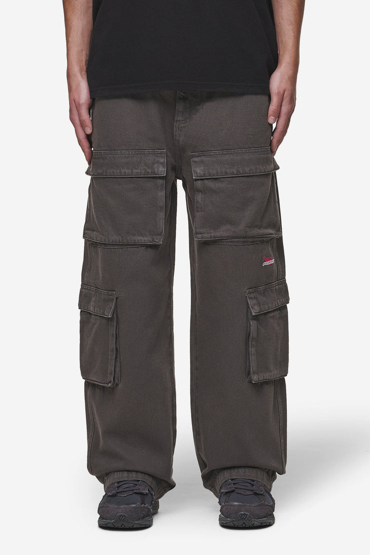 Pegador Penard Wide Cargo Pants Anthracite