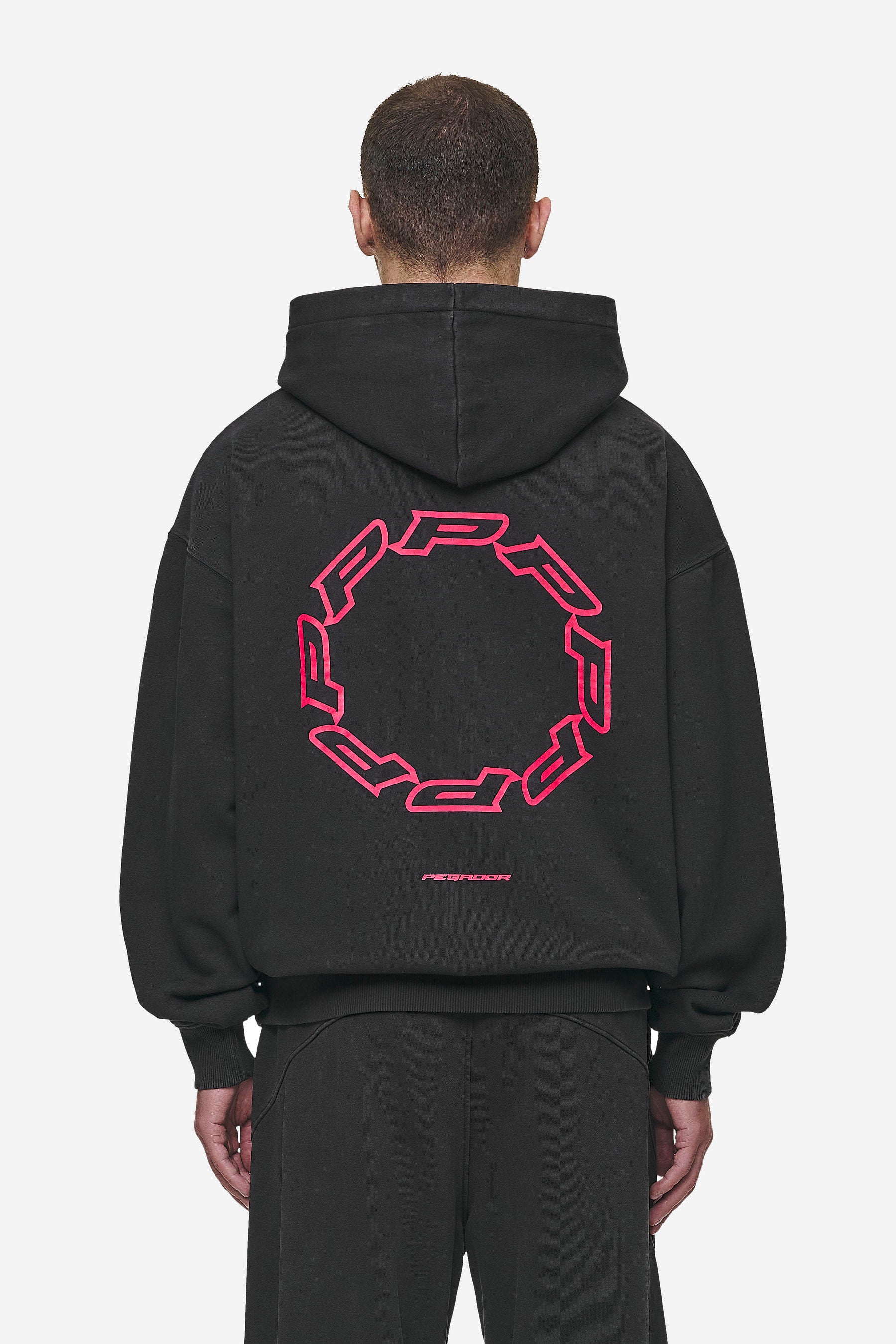 Pegador Hoodie Herren Streetwear Pegador Herren Zip Hoodie LOGO