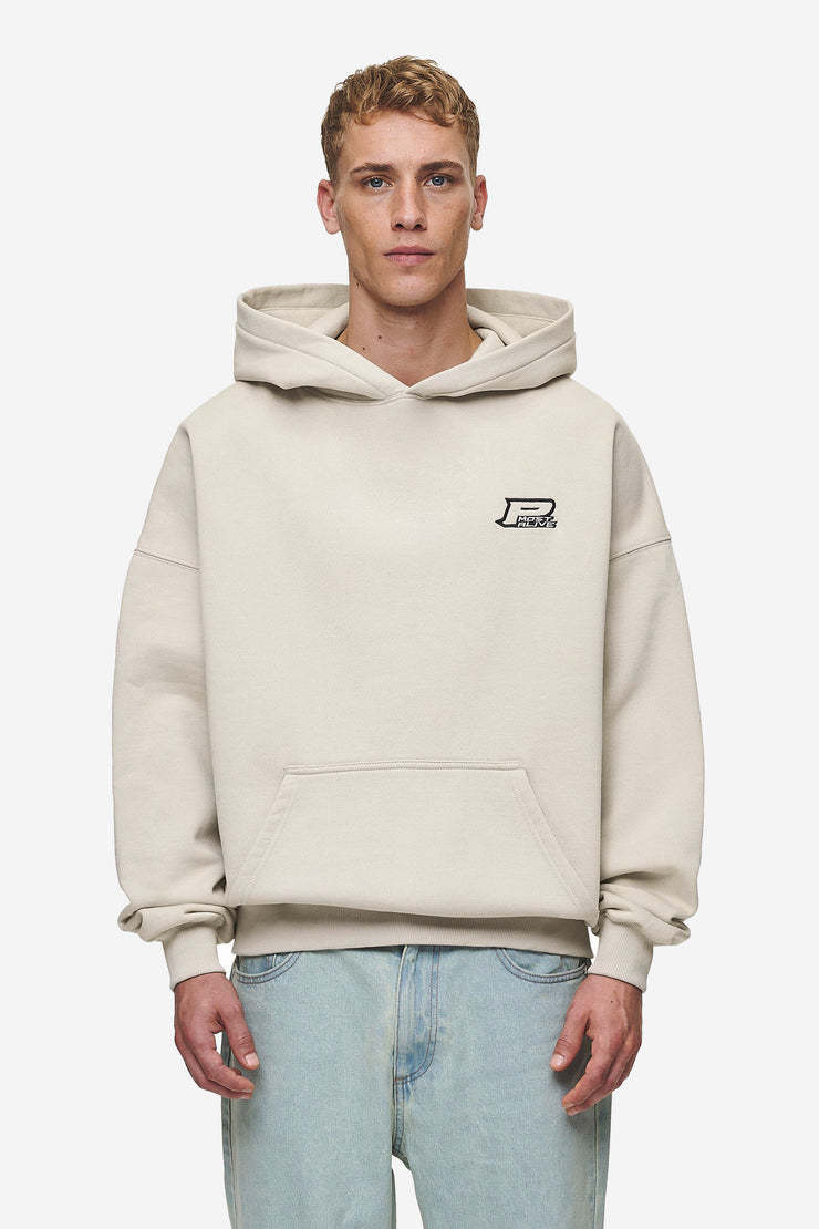 Pegador Duan Boxy Hoodie Washed Light Beige