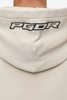 Pegador Duan Boxy Hoodie Washed Light Beige Detailshot aus der Most Alive Kollektion für Herren