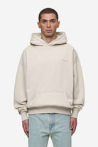 Pegador Buford Oversized Hoodie Washed Light Beige Seitenansicht aus der Most Alive Kollektion für Herren