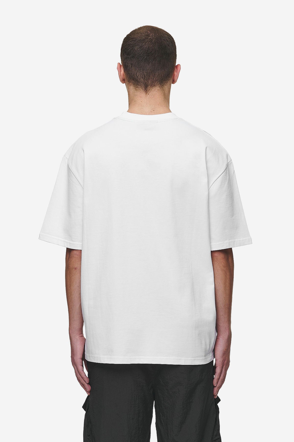 Pegador Blamor Oversized Tee White Gegenansicht aus der Most Alive Kollektion für Herren