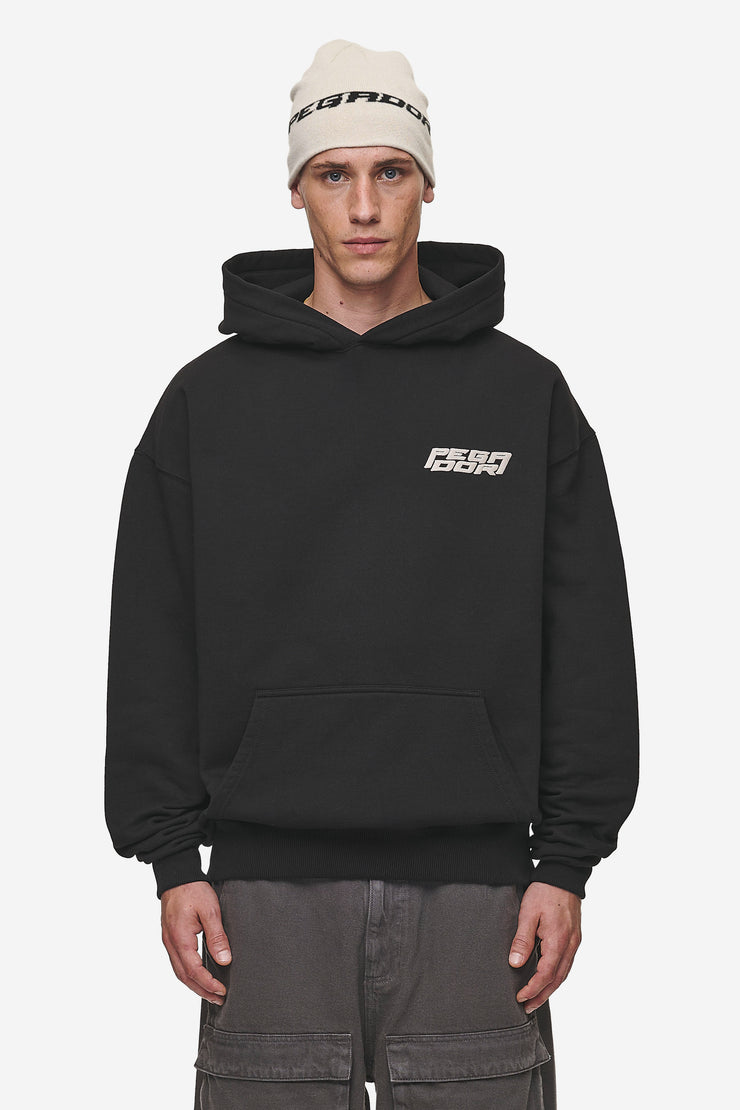 Pegador Doyer Oversized Hoodie Washed Black