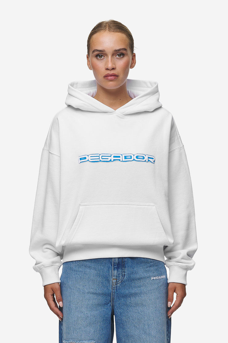 Pegador Mila Oversized Hoodie White