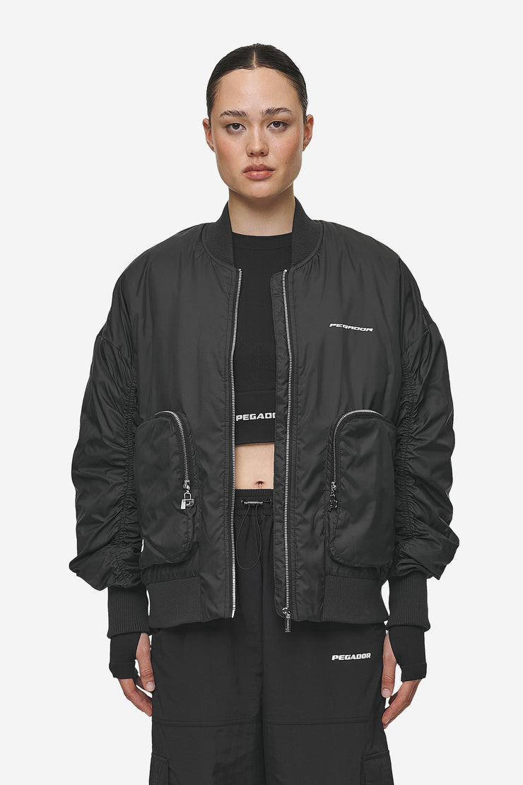 Pegador Shila Oversized Bomberjacket Black