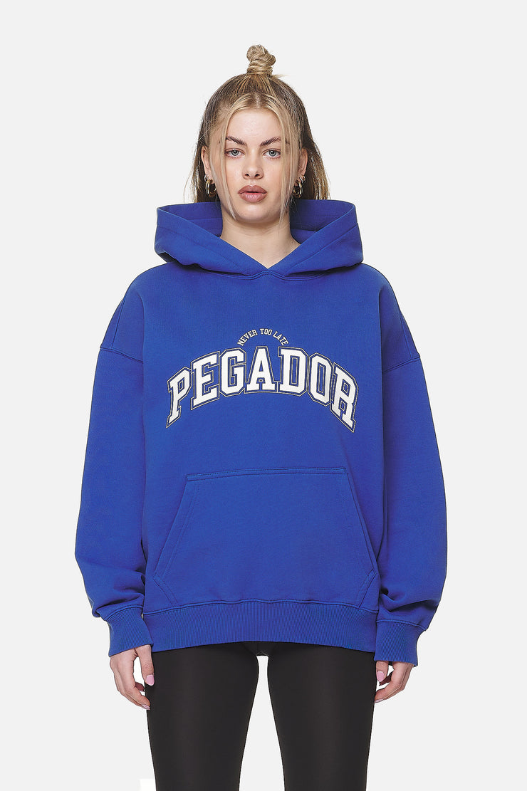 Pegador Wayruna Oversized Hoodie Washed True Blue