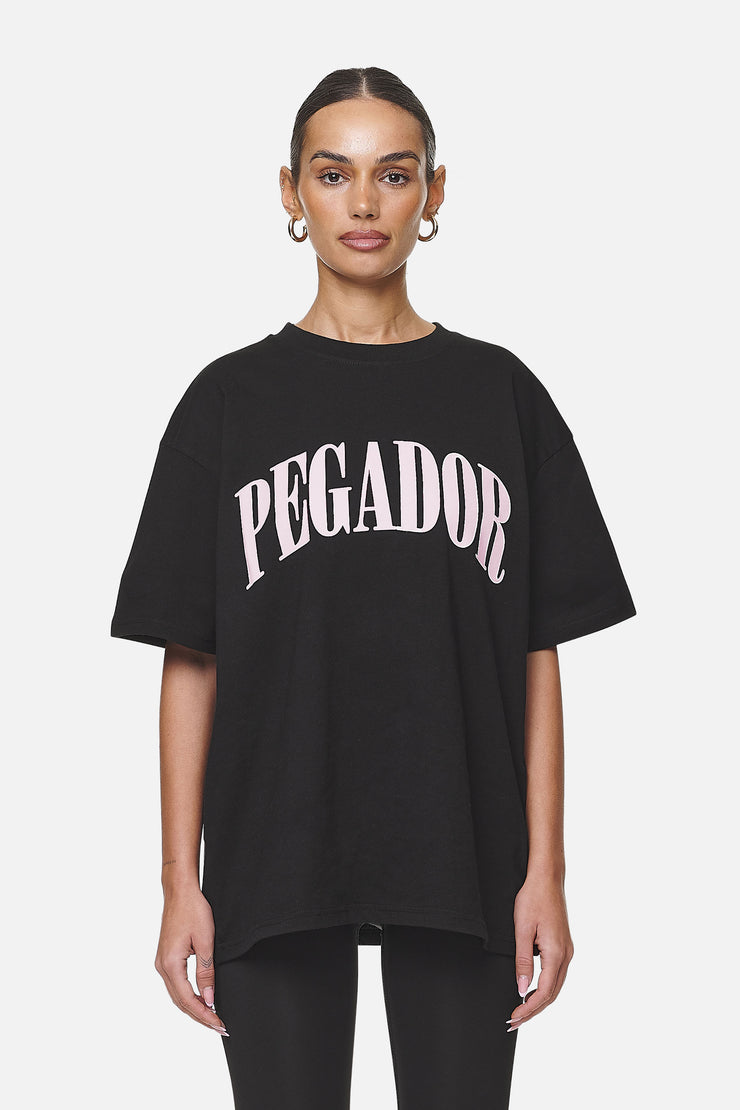 Pegador Miami Oversized Tee Black Flamingo