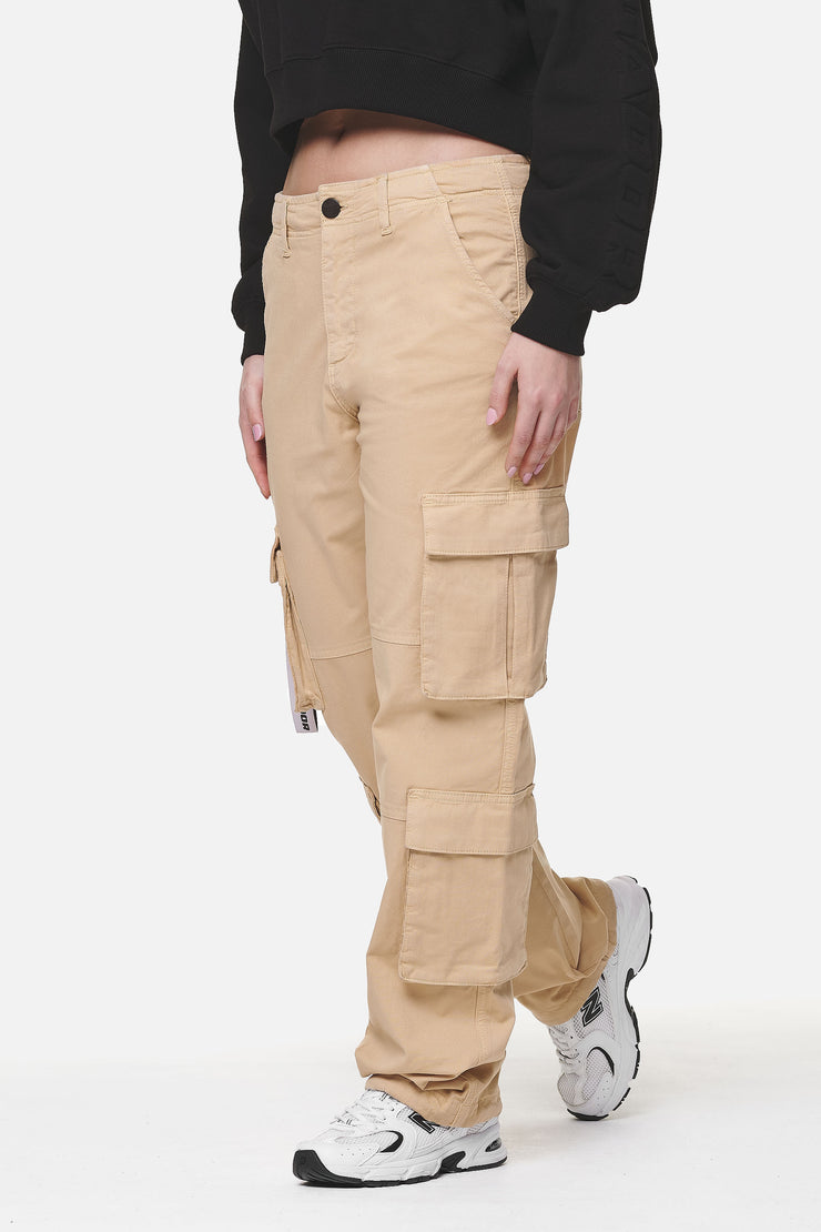 Pegador Tanami Wide Cargo Pants Washed Safari Sand