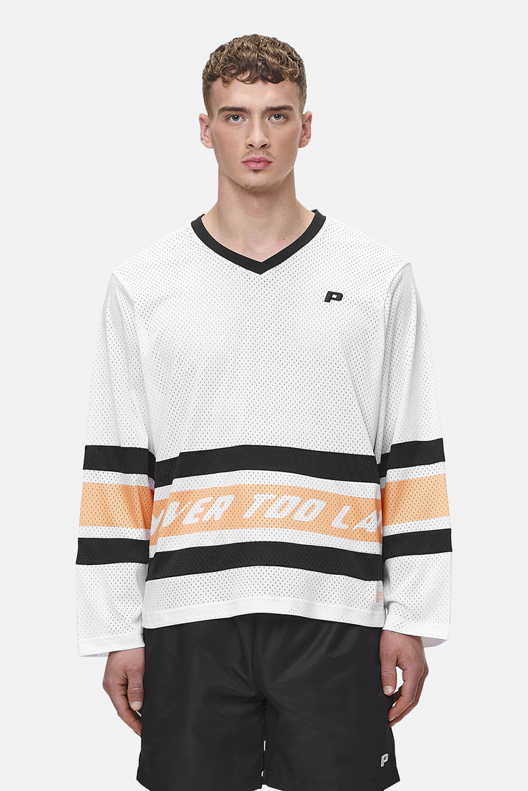 Pegador Johnsen Mesh Longsleeve White Apricot