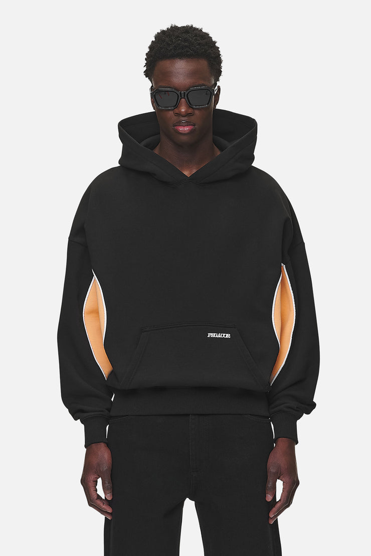 Pegador Farro Boxy Hoodie Washed Black