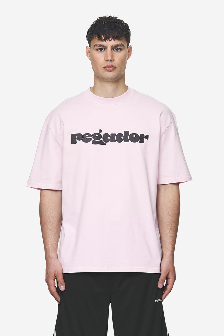 Pegador Cosmo Oversized Tee Washed Bubblegum