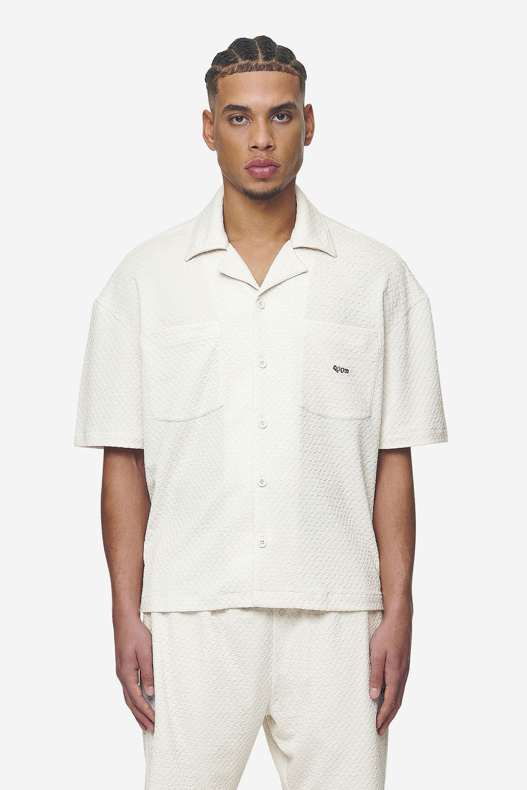 Pegador Wyton Structured Summer Shirt Salty Cream