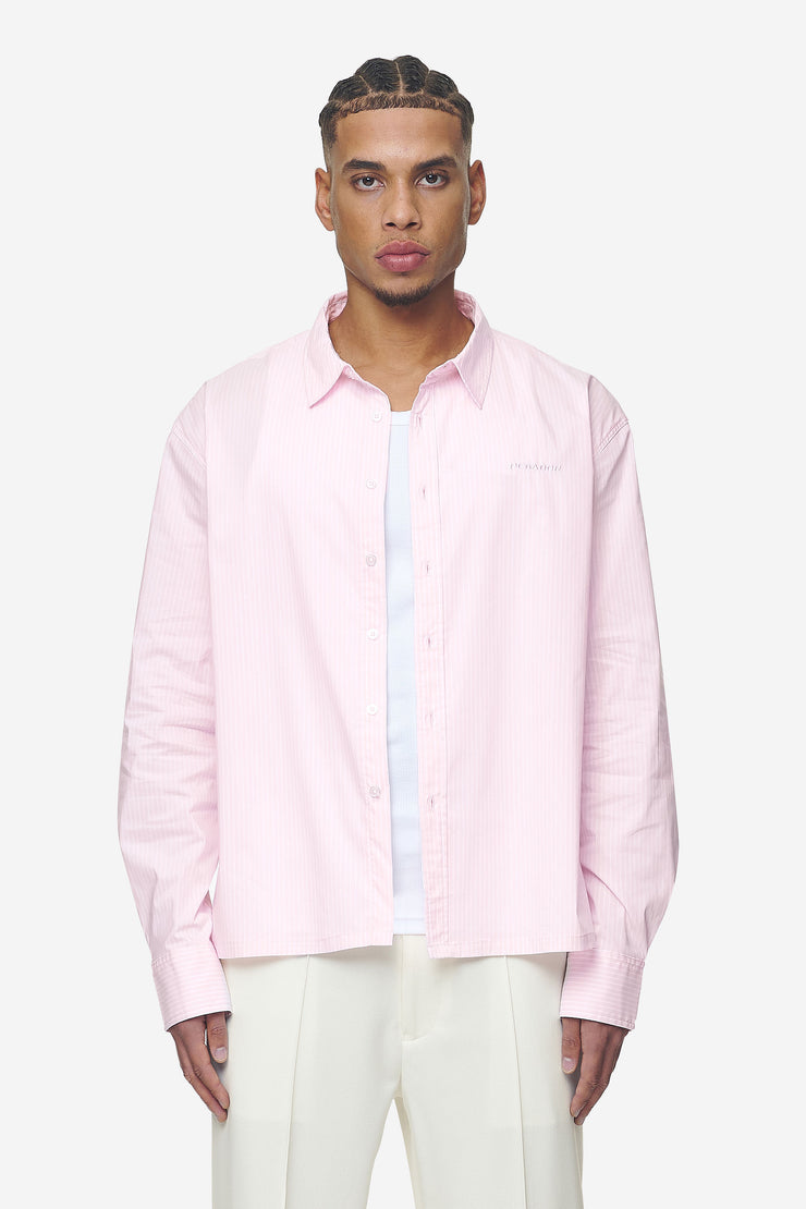 Pegador Raton Oversized Longsleeve Shirt Bubblegum White