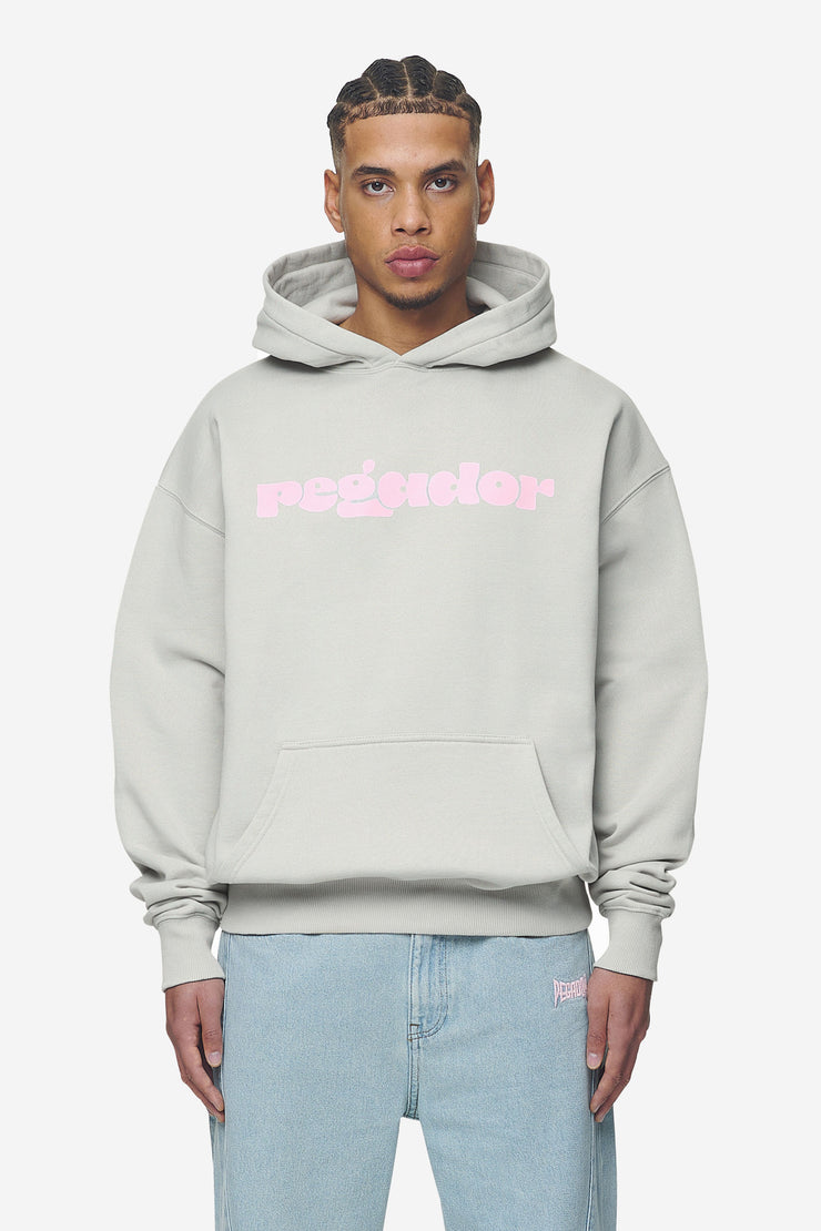 Pegador Cosmo Oversized Hoodie Washed Pearl Grey