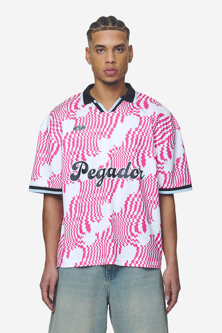 Pegador Worden Boxy Trikot White Pink