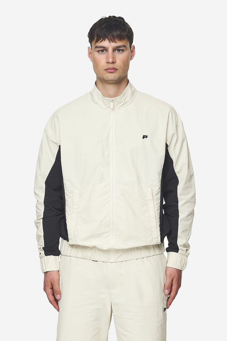 Pegador Wolsey Track Jacket Salty Cream Black