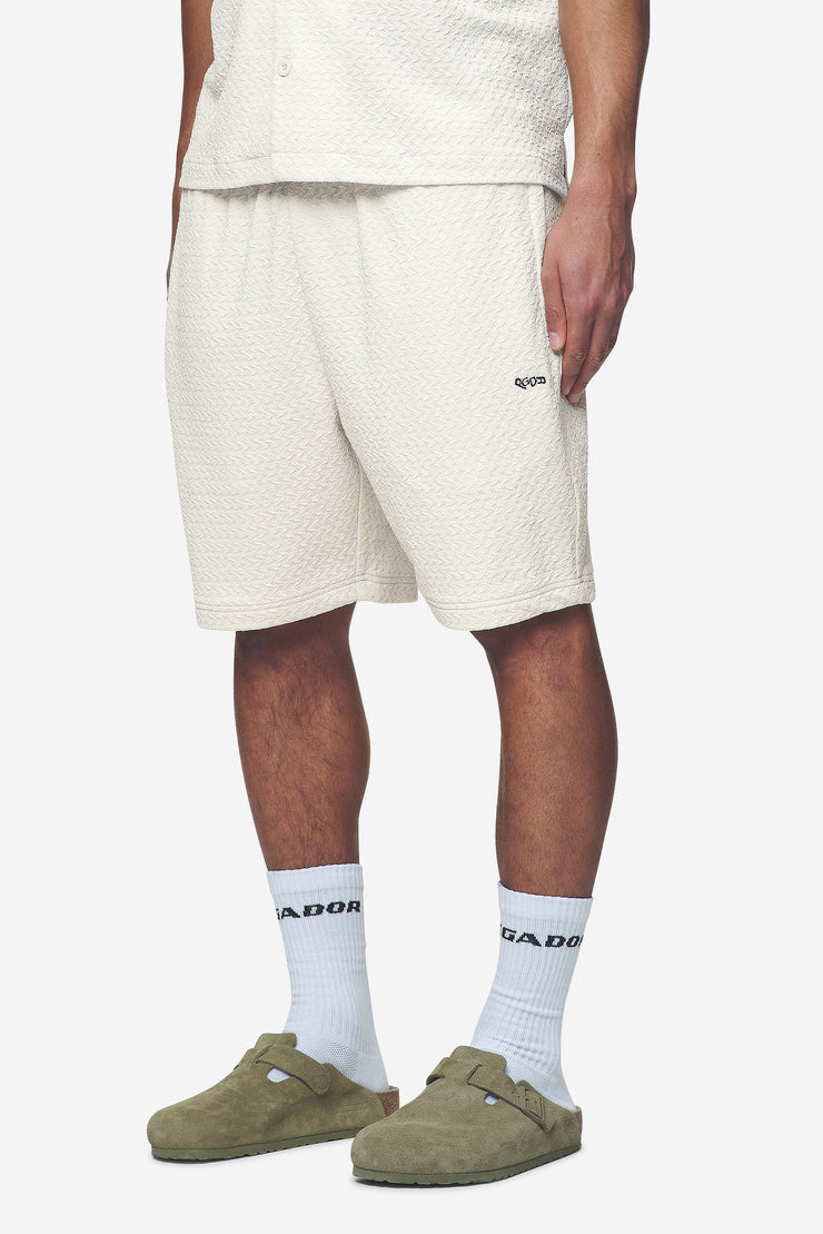 Pegador Wyton Structured Summer Shorts Salty Cream