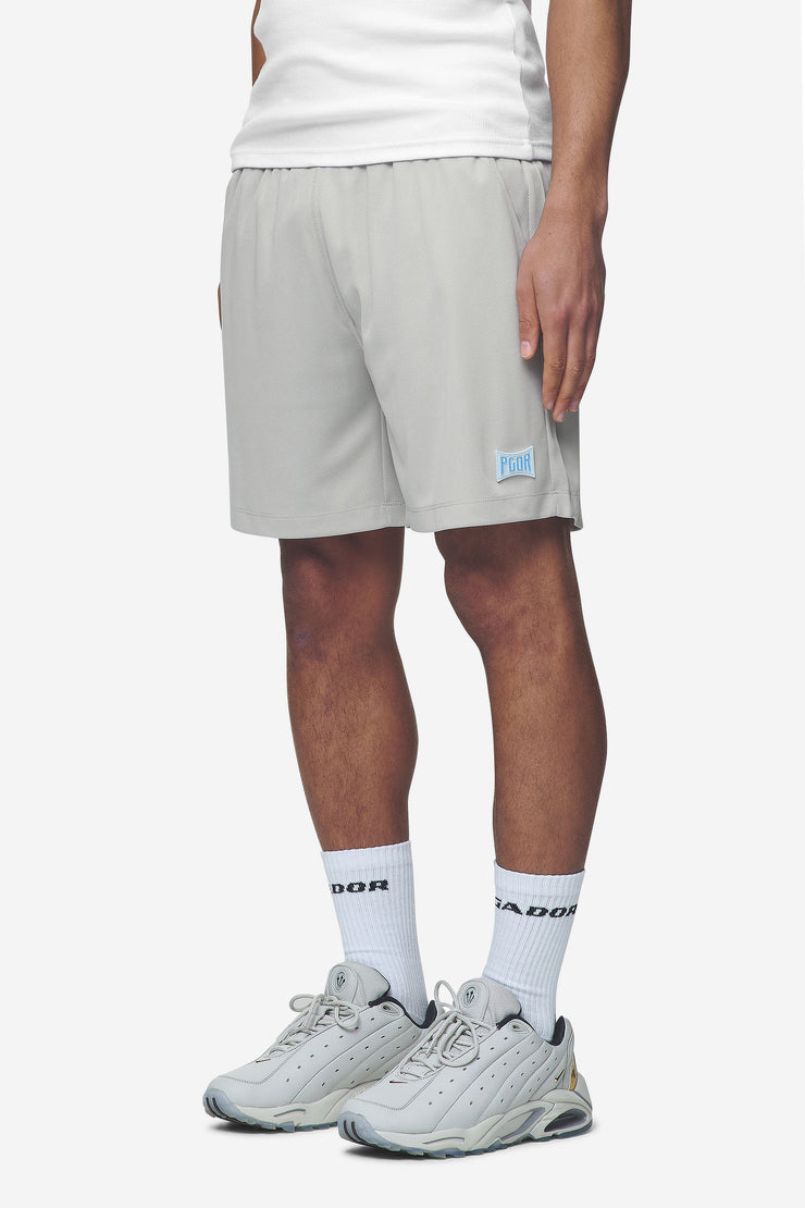 Pegador Sutro Mesh Shorts Pearl Grey