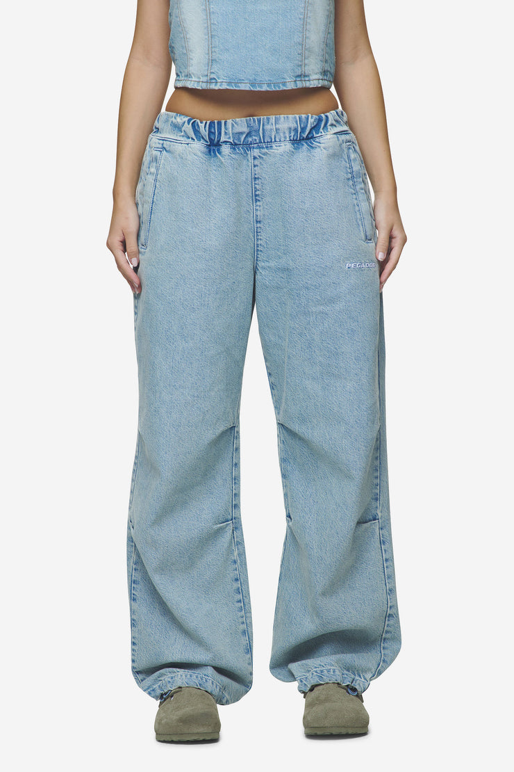 Pegador Soria Loose Fit Jeans Washed Pale Blue