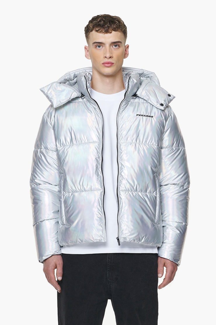 Pegador Margo Puffer Jacket Chrome