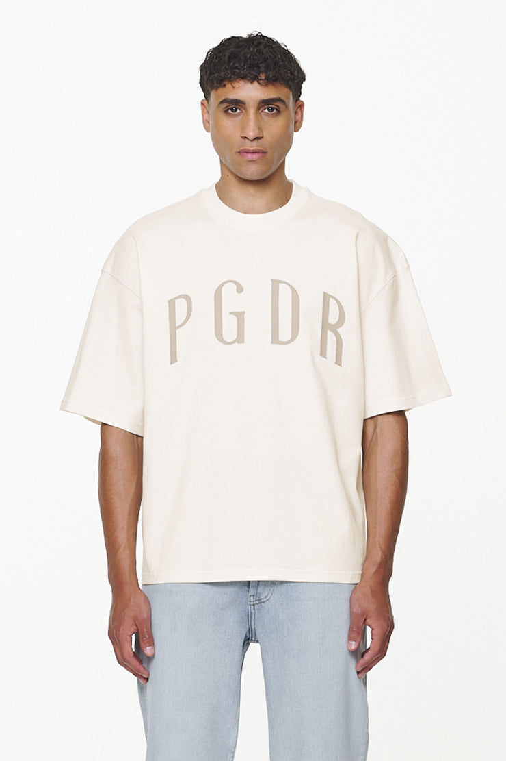 Pegador Bota Boxy Tee Vintage Washed Unbleached