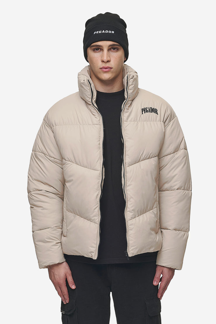 Pegador Spiller Puffer Jacket Beige