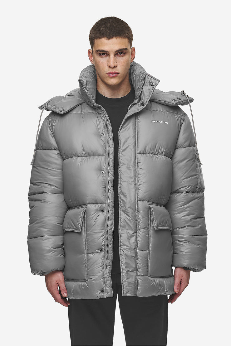 Pegador Conell Puffer Parka Rock Grey