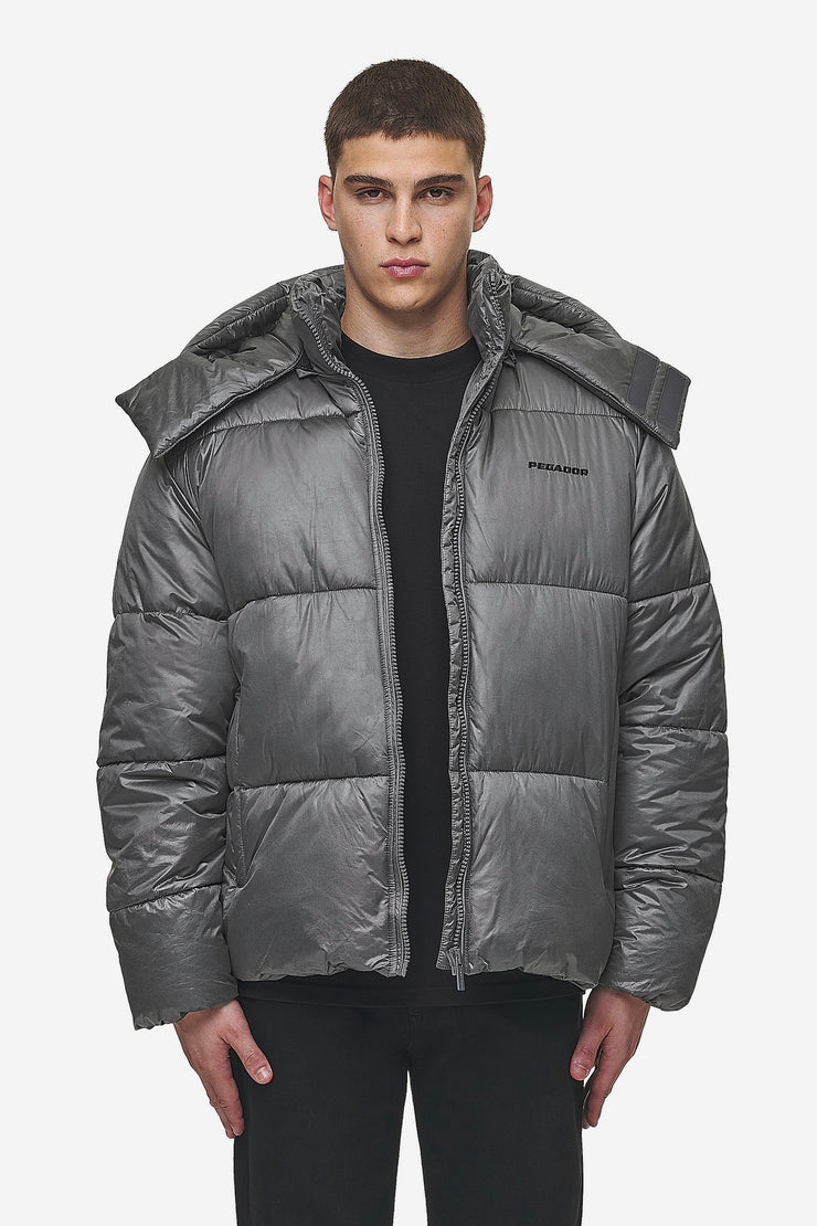 Pegador Marten Vintage Puffer Jacket Anthracite