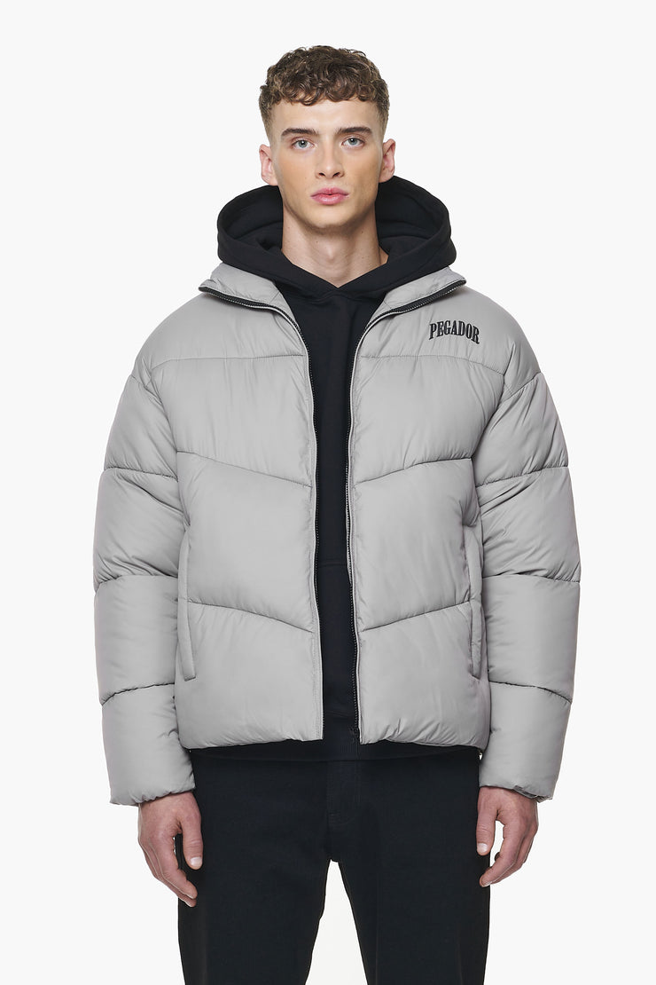 Pegador Spiller Puffer Jacket Rock Grey