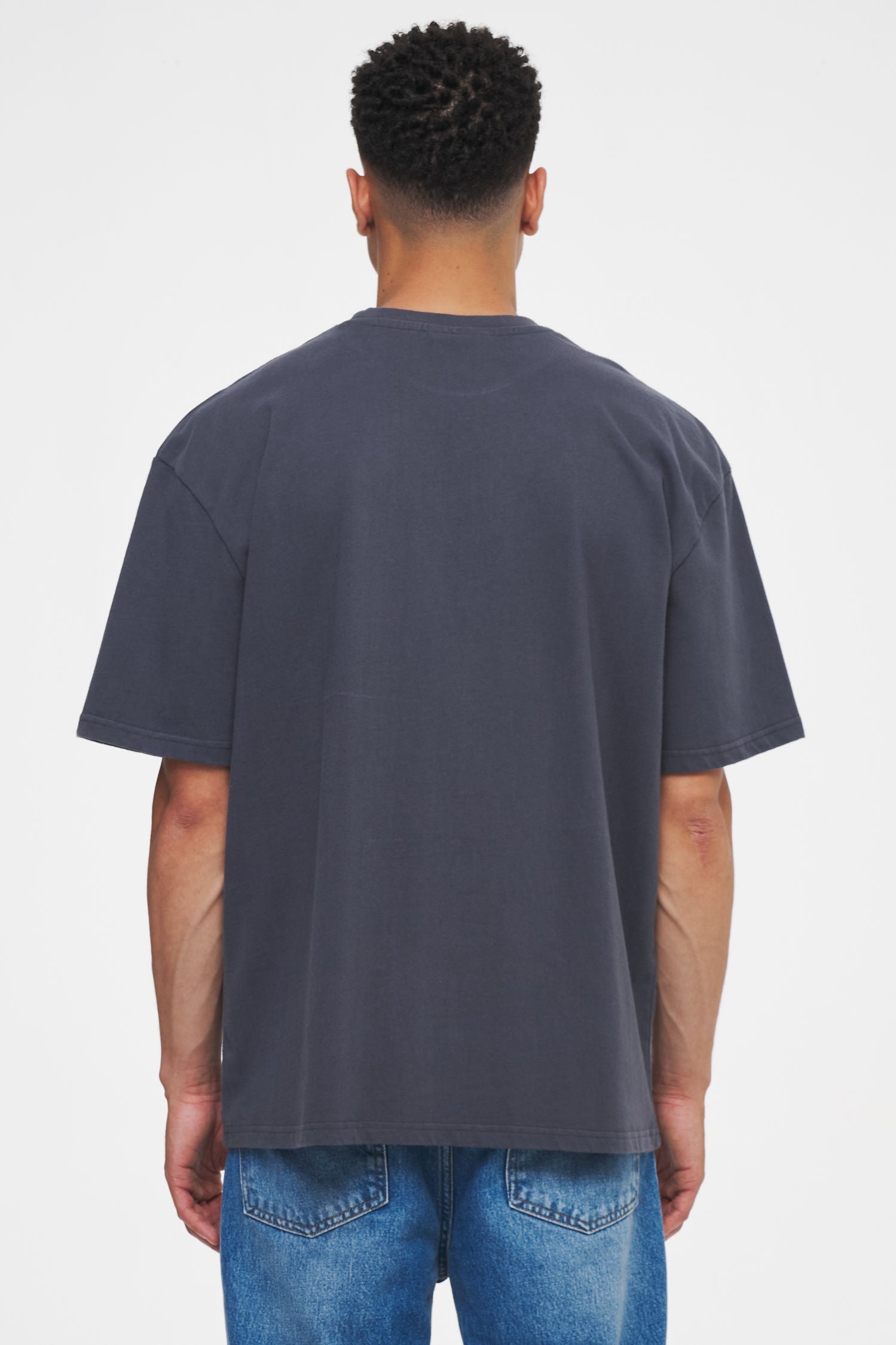 Merton Oversized Tee Washed Graphit Tees | Men Ahead of Time Male 