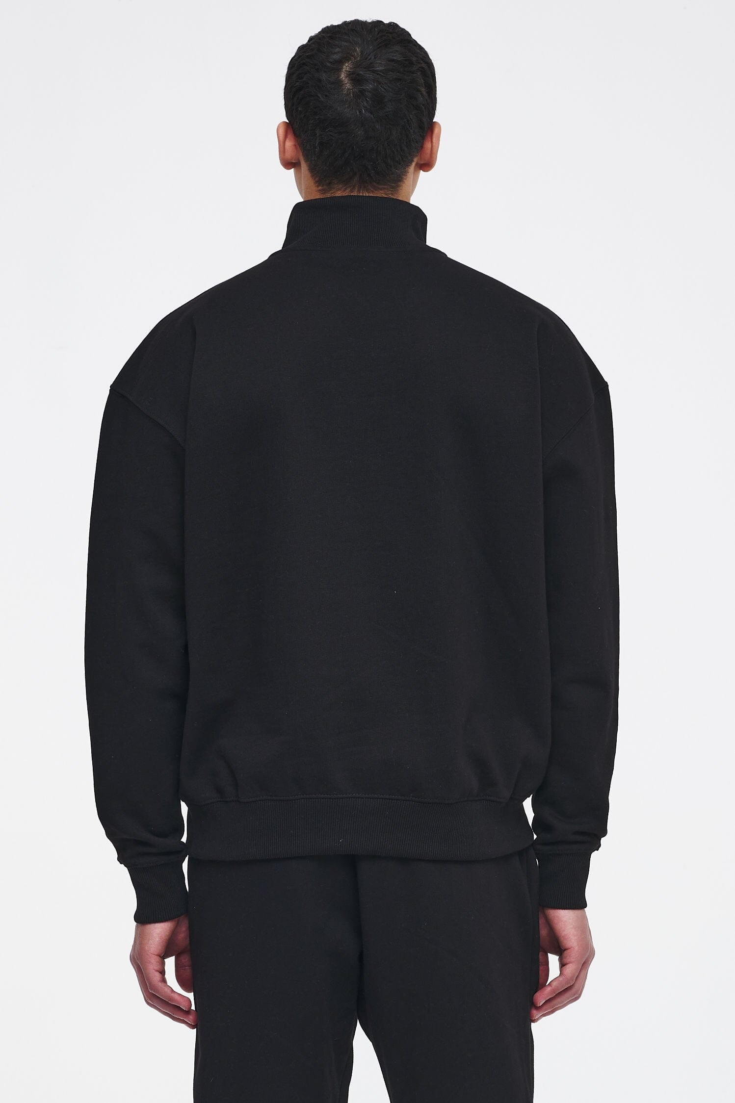 Algie Oversized Halfzip Sweater Black Sweater | Men Life We Chose Men 