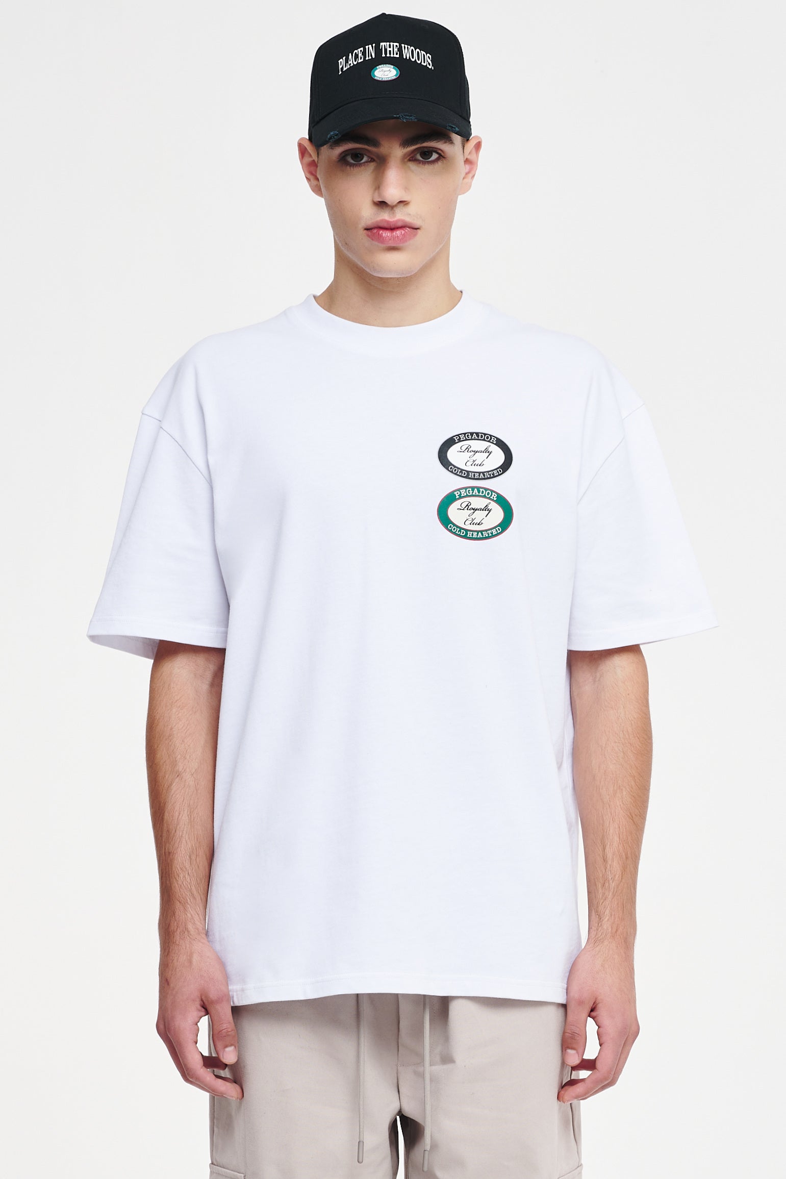 Brock Oversized Tee White Tees | Men Cold Hearted | Male 