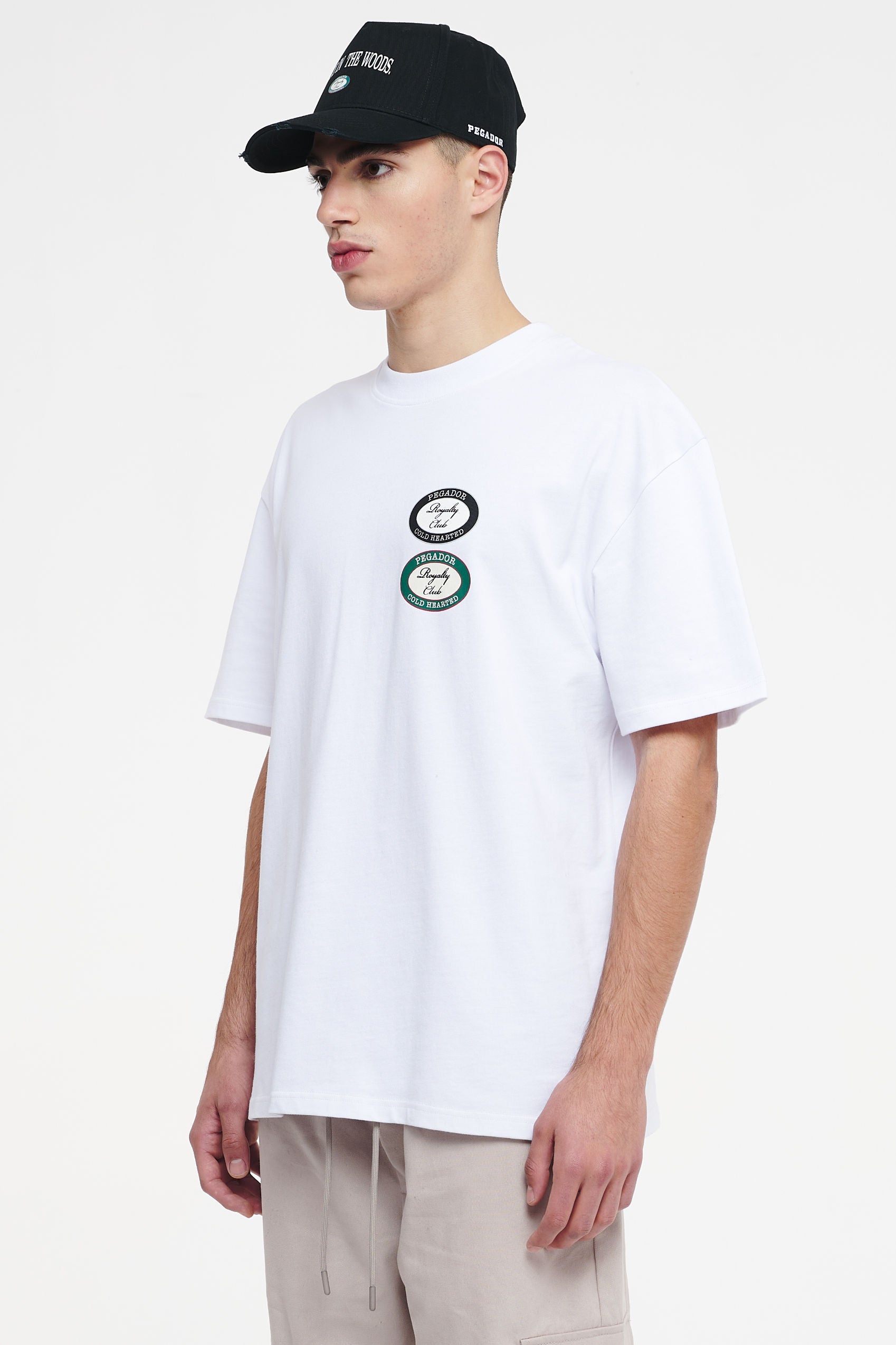 Brock Oversized Tee White Tees | Men Cold Hearted | Male 