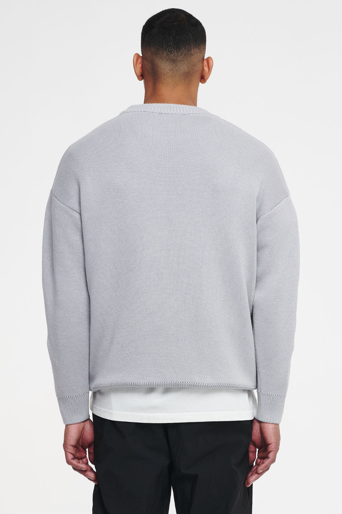 Comrie Knit Sweater Cloud Grey Sweater | Men Cold Hearted | Male 
