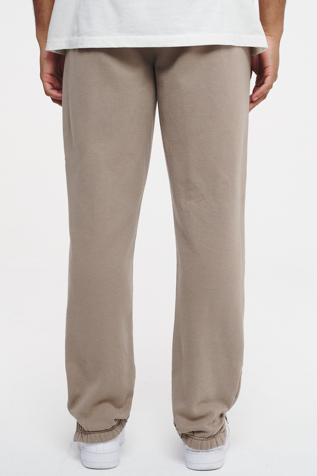 Picton Heavy Sweat Pants Washed Taupe Bottoms | Men Cold Hearted | Male 