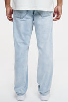 Bisdale Wide Jeans Washed Light Blue Jeans | Men Cold Hearted | Male 