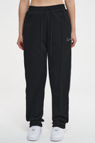 Destiny Wide Track Pants Black Mountain Grey Bottoms | Women Cold Hearted | Female 