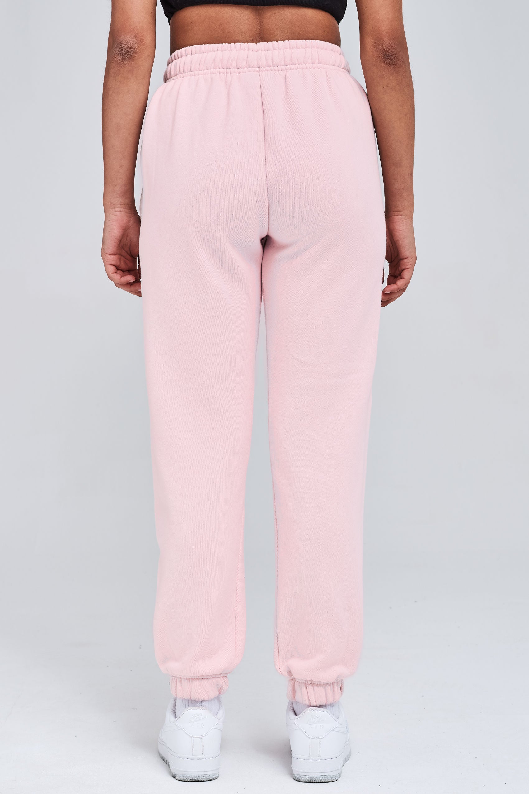 Grace High Waisted Sweat Pants Washed Flamingo Bottoms | Women Modern Reality Women 