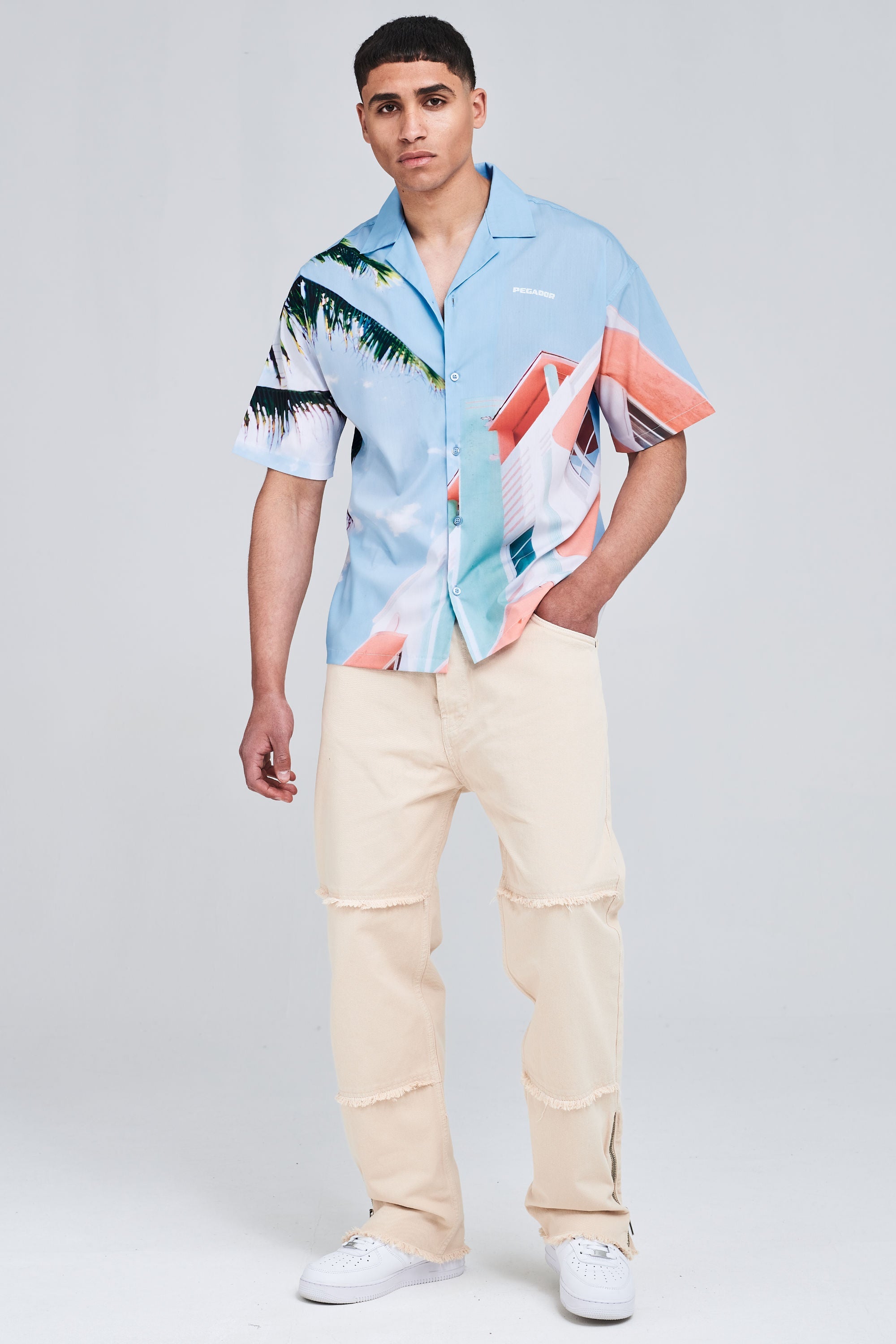 Barisco Summer Shirt Skyblue Shirts | Men Modern Reality Men 