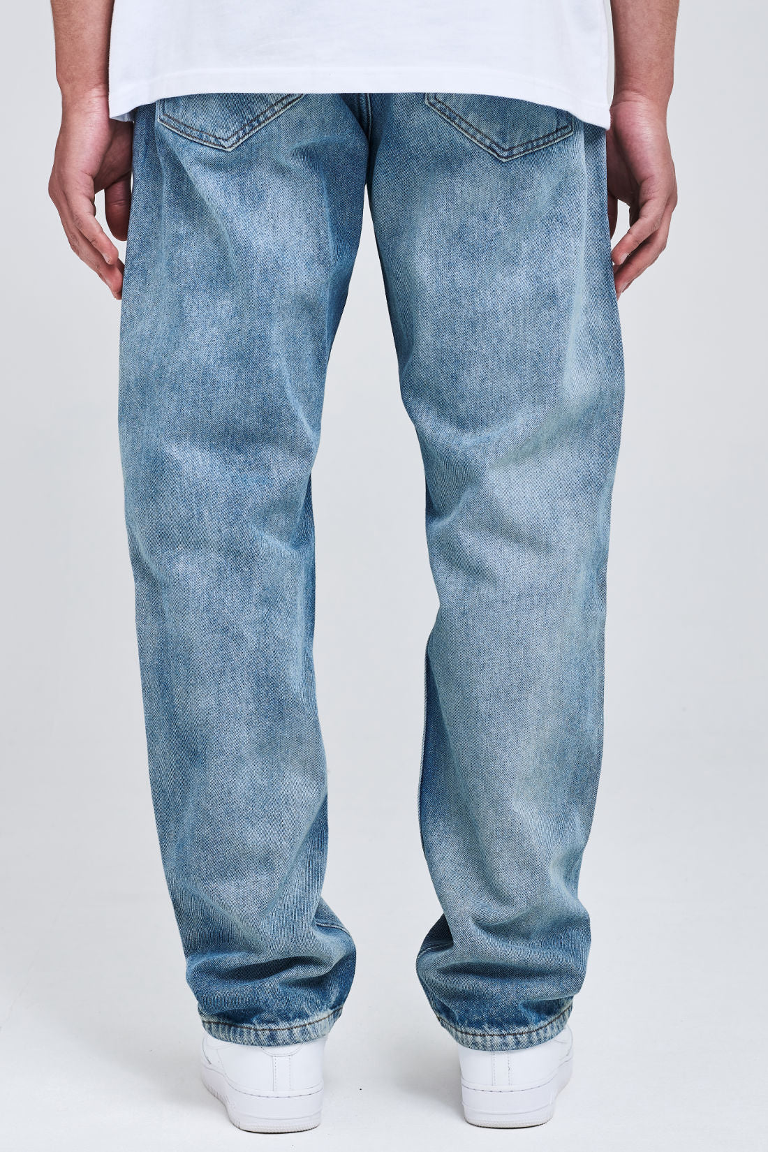 Mellow Ribbed Jeans Vintage Blue Jeans | Men Modern Reality Men 