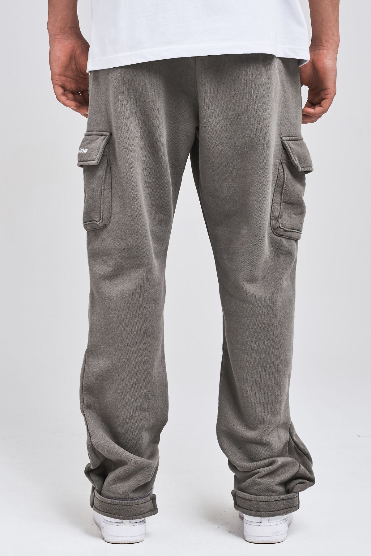 Torlake Sweat Cargo Pants Washed Smoke Grey Bottoms | Men Life We Chose Men 