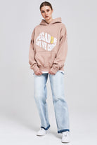 Ace Oversized Hoodie Washed Rose Hoodies | Women Life We Chose Female 
